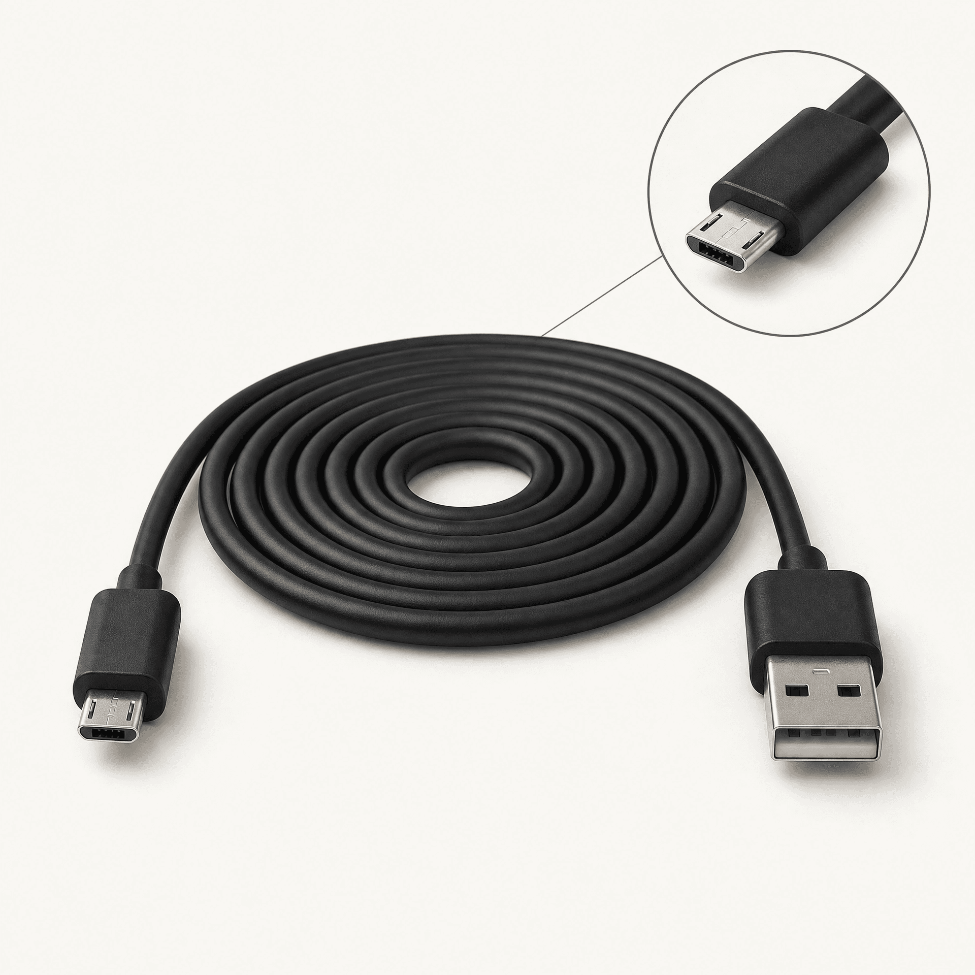 Cabo USB Micro V8