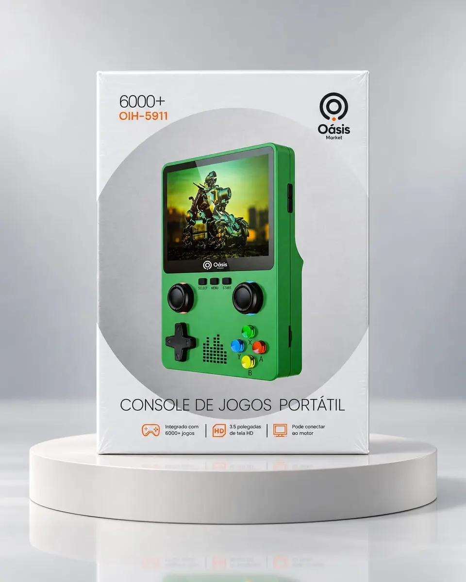 Console Portátil 6.000 Jogos